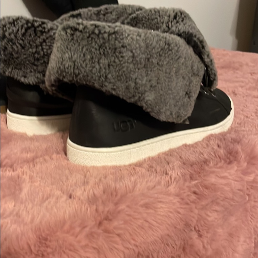 New Ugg leather booties.